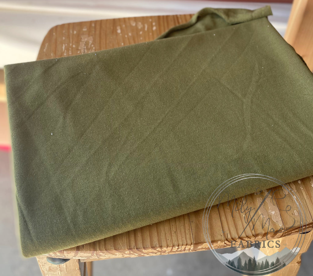 Olive Loop French Terry