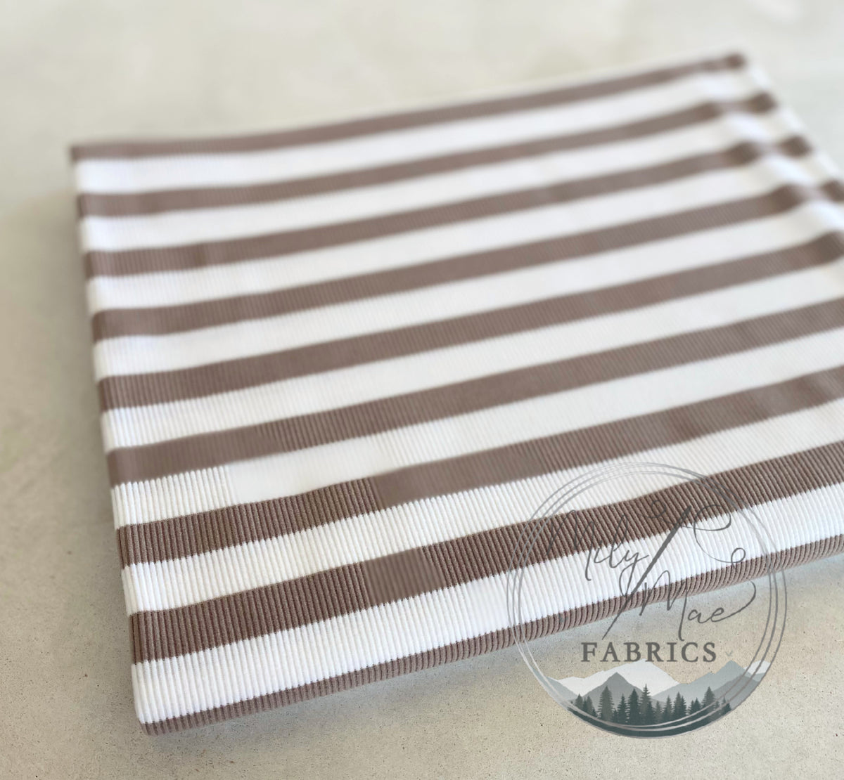 Coco Striped Rib – Mily Mae Fabrics