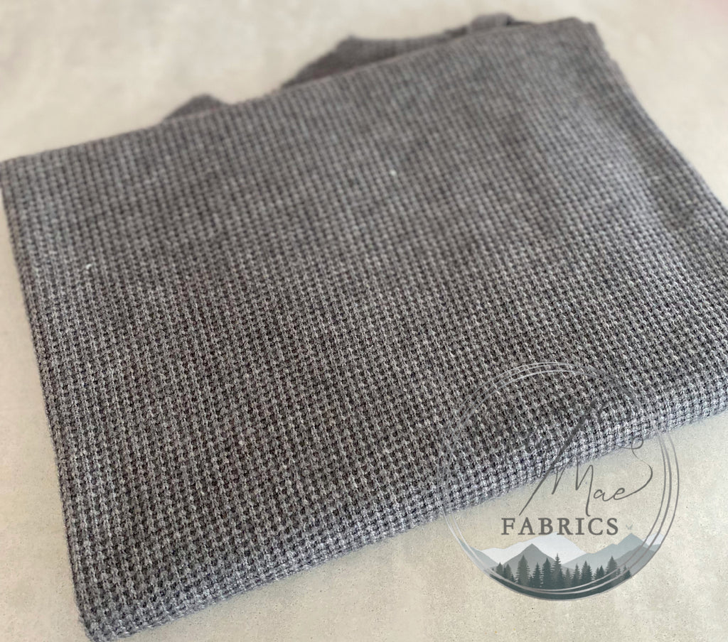 Charcoal Aspen Sweater Knit