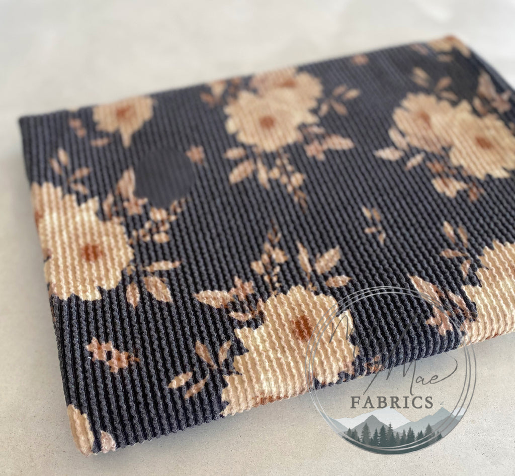 Vintage Floral Urban Rib