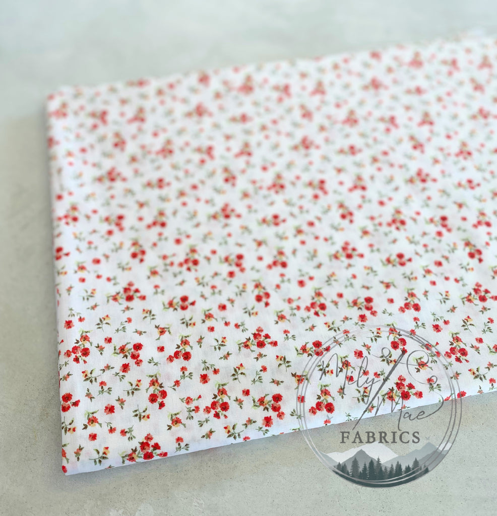 Floral Stretch Poplin