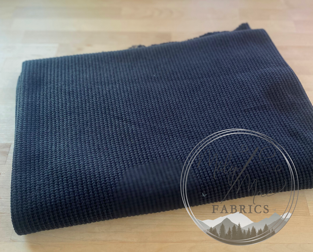 Black Aspen Sweater Knit