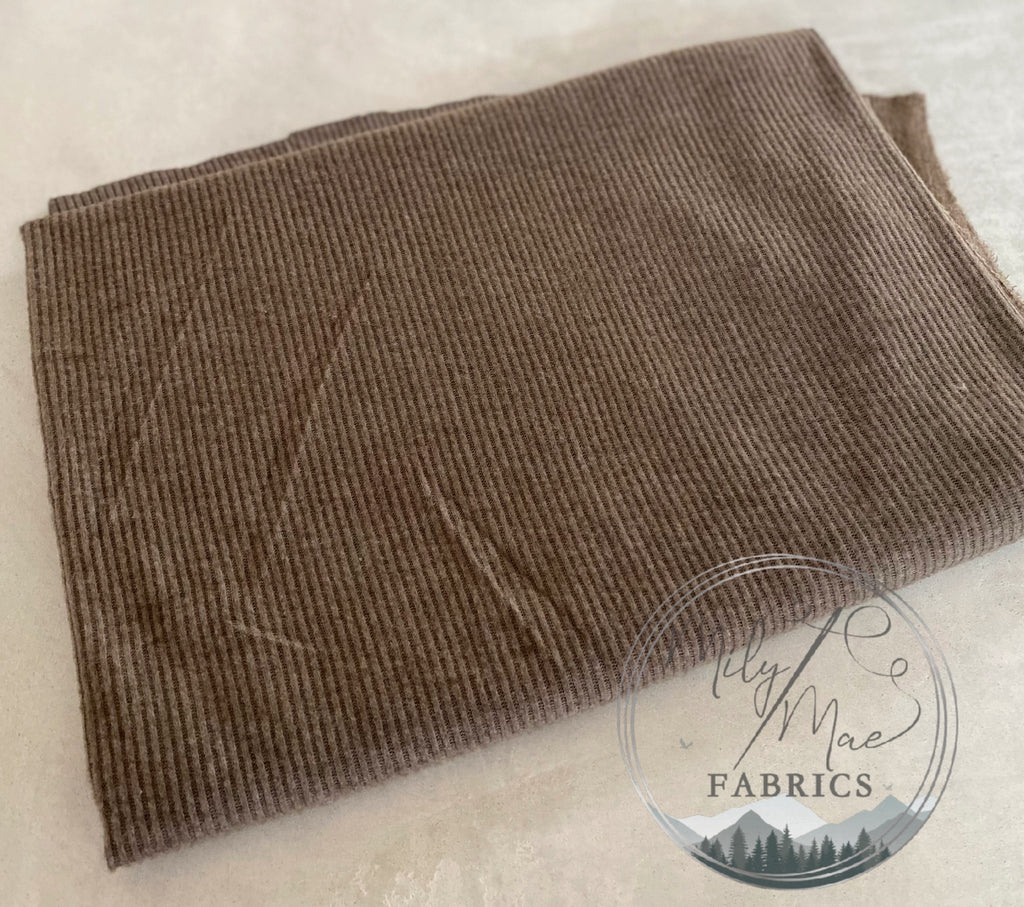 H. Cocoa Brushed Cashmere Rib